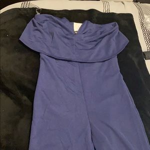 Navy blue jumpsuit